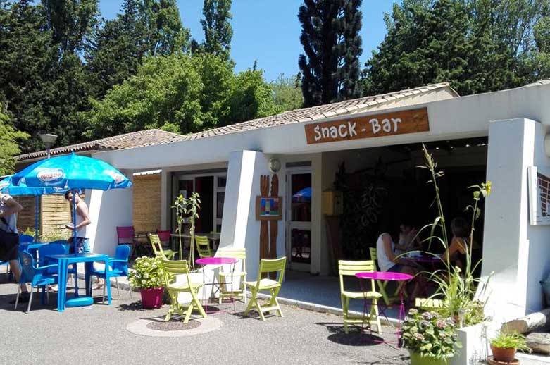 snack bar avignon camping